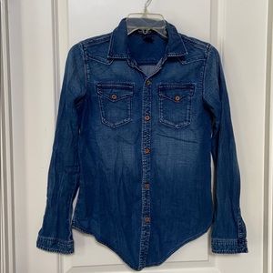 Denim shirt